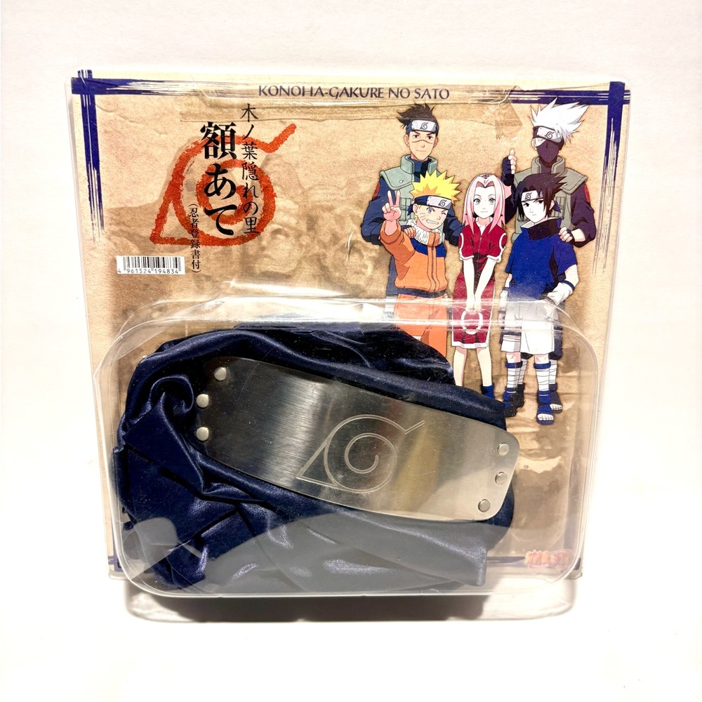 Naruto | NWOT Full-Size Konoha Hidden Leaf Ninja Forehead Protector for Cosplay